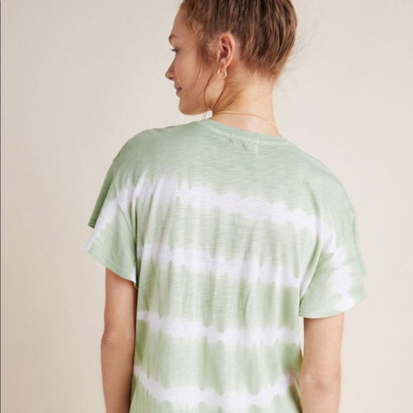 Anthropologie | MARTHA FLUTTER-SLEEVED TEE | Sz SP - Picture 5 of 10